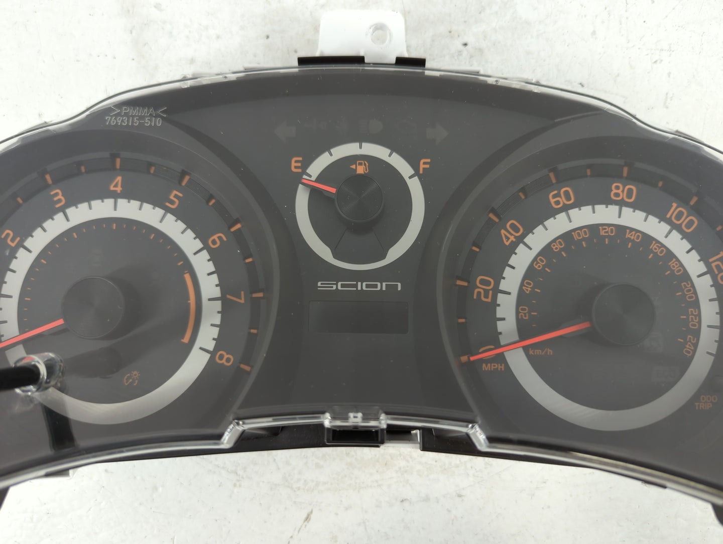 2014-2016 Scion Tc Instrument Cluster Speedometer Gauges P/N:342-620 83800-21480-A Fits Fits 2014 2015 2016 OEM Used Auto Pa