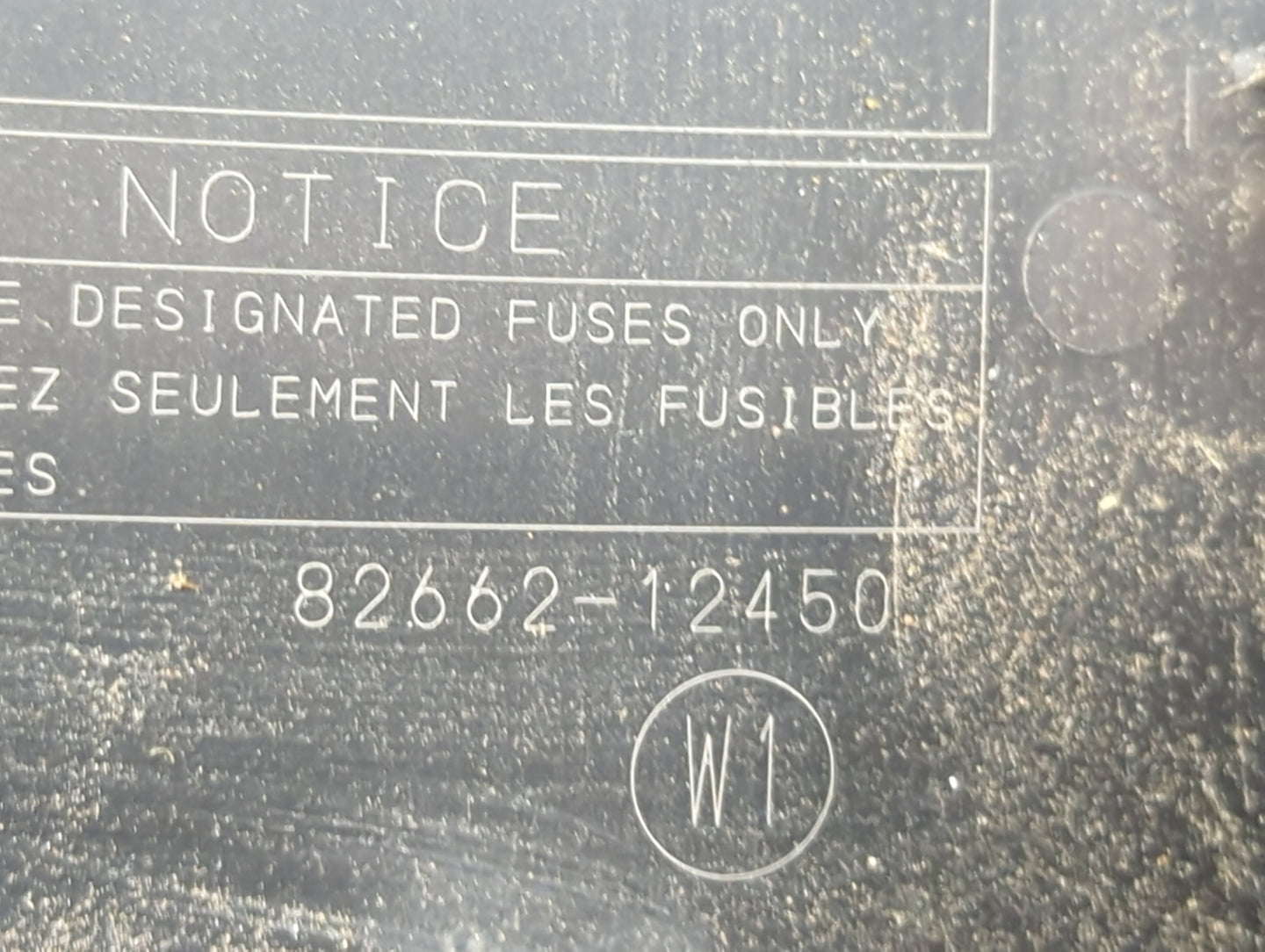 2008-2015 Scion Xb Fusebox Fuse Box Panel Relay Module P/N:82662-12450 Fits Fits 2008 2009 2010 2011 2012 2013 2014 2015 OEM