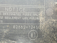 2008-2015 Scion Xb Fusebox Fuse Box Panel Relay Module P/N:82662-12450 Fits Fits 2008 2009 2010 2011 2012 2013 2014 2015 OEM