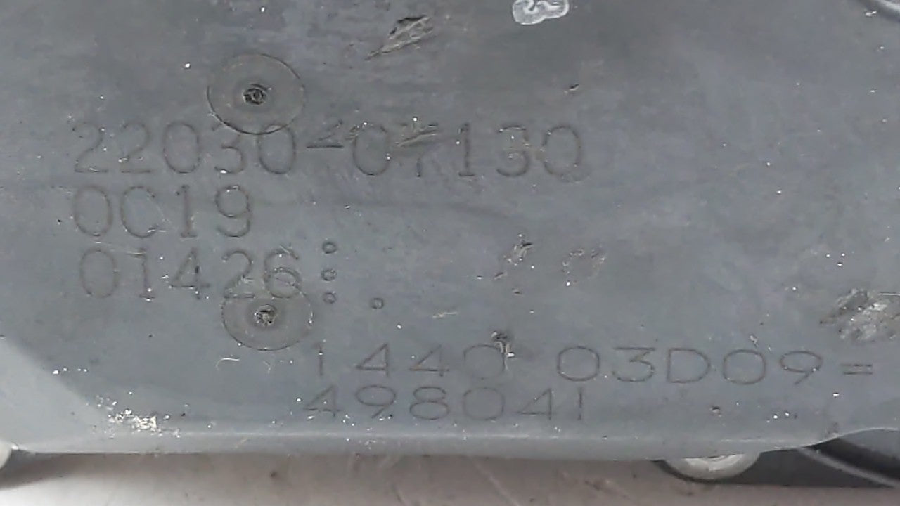 2013-2014 Scion Xd Throttle Body P/N:22030-07130 22030-37040 Fits Fits 2013 2014 OEM Used Auto Parts - Oemusedautoparts1.com