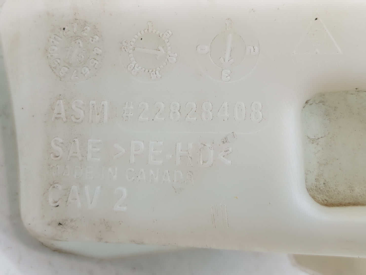 Smart Eq Fortwo Windshield Washer Fluid Reservoir Bottle Oem - Oemusedautoparts1.com
