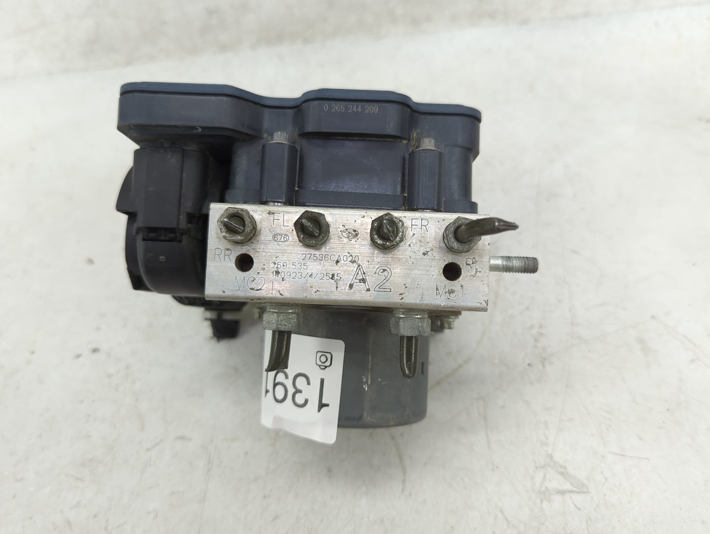 2014 Subaru Brz ABS Pump Control Module Replacement P/N:27536CA020 Fits OEM Used Auto Parts - Oemusedautoparts1.com