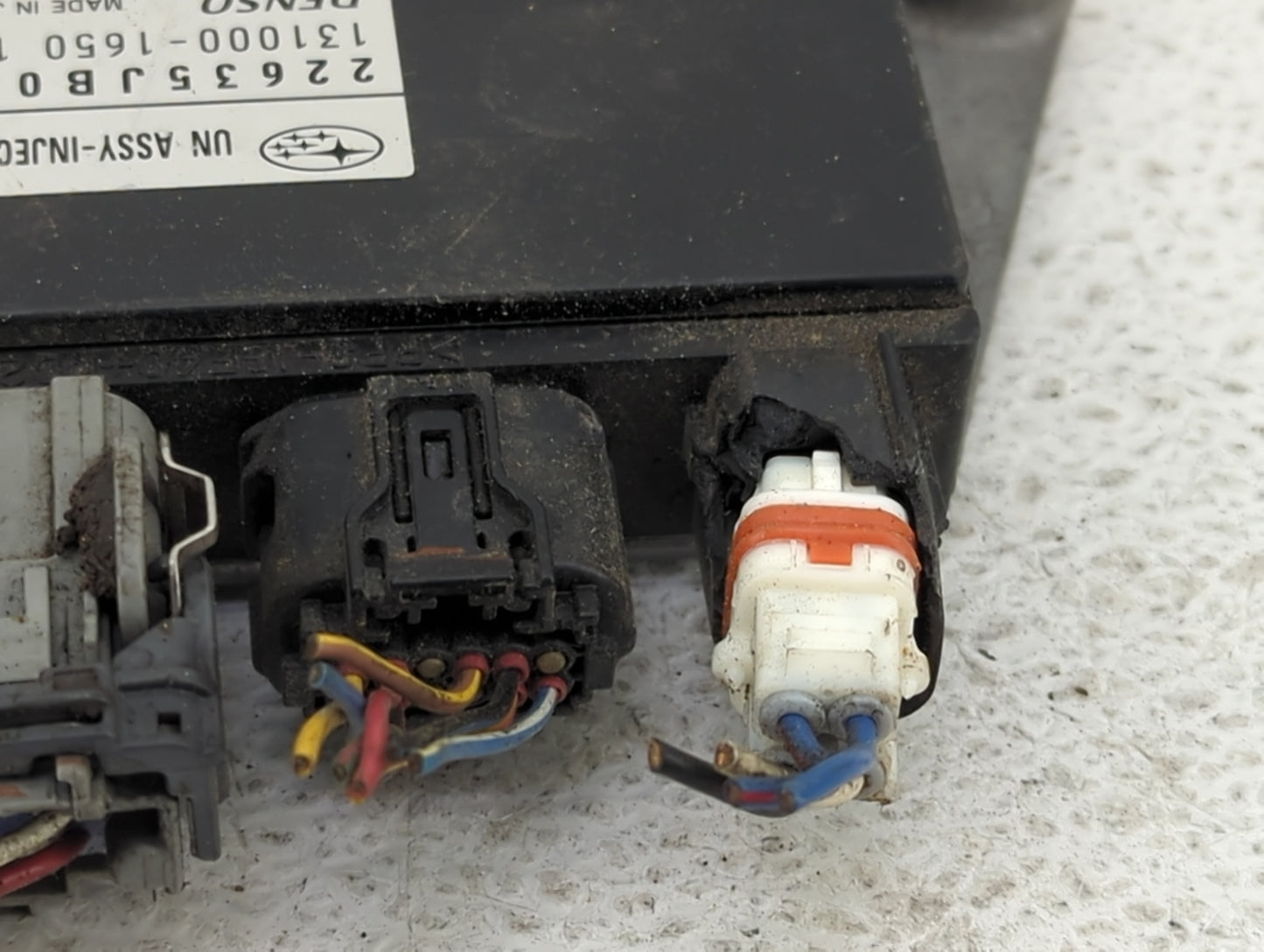 2014 Subaru Brz PCM Engine Control Computer ECU ECM PCU OEM P/N:22635JB000 131000-1650 Fits OEM Used Auto Parts - Oemusedaut