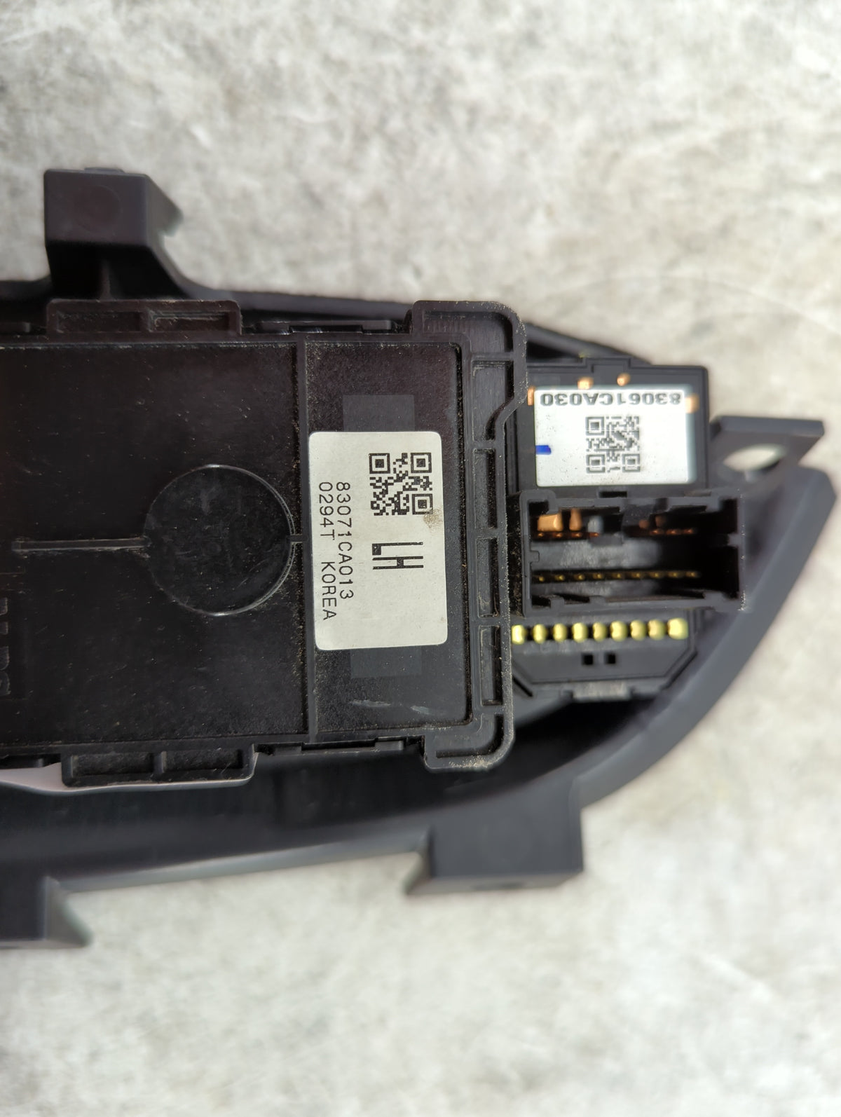 2014 Subaru Brz Master Power Window Switch Replacement Driver Side Left P/N:83071CA013 83061CA030 Fits OEM Used Auto Parts -