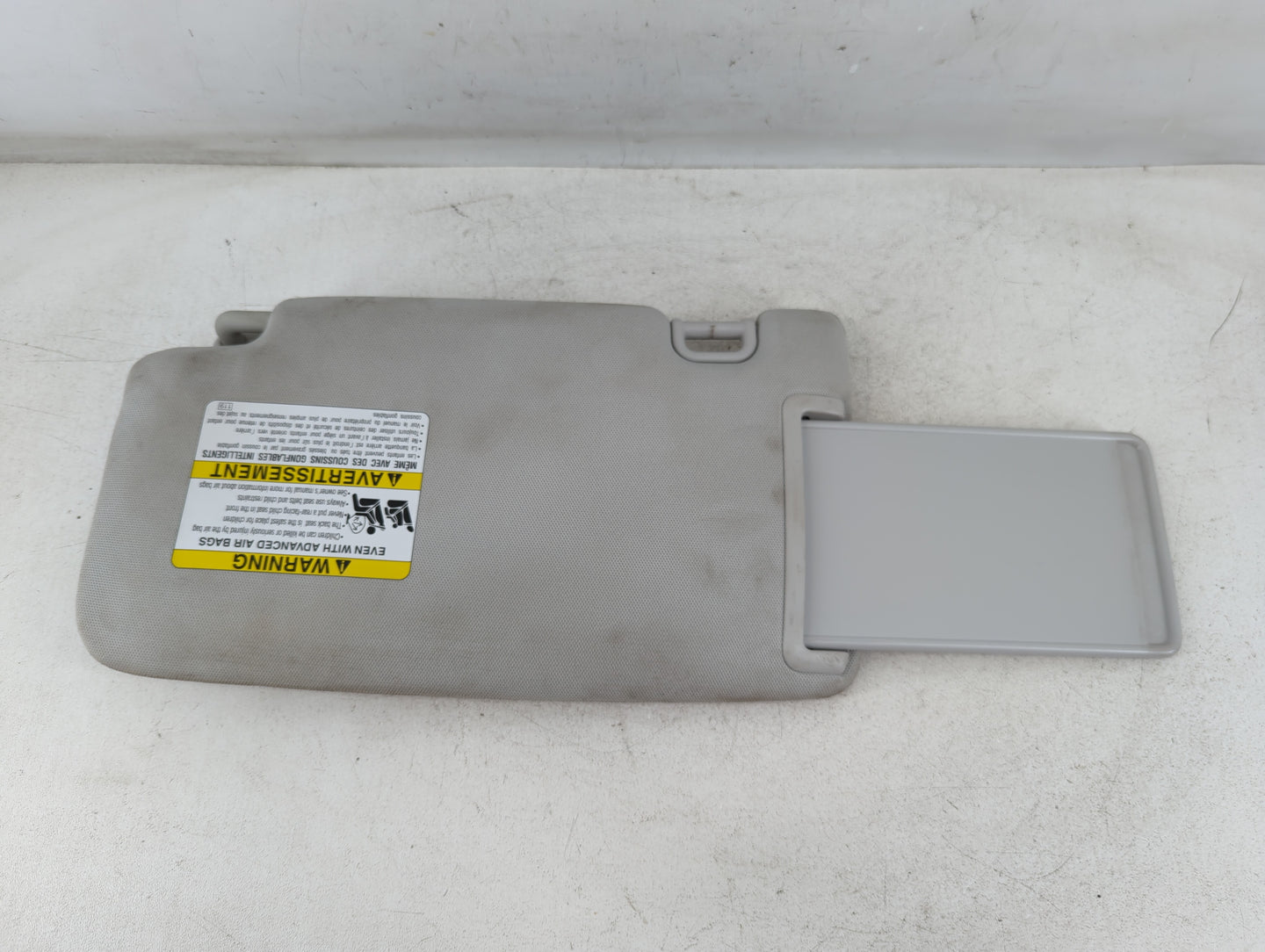 2014-2016 Subaru Forester Sun Visor Shade Replacement Passenger Right Mirror Fits Fits 2014 2015 2016 OEM Used Auto Parts - 