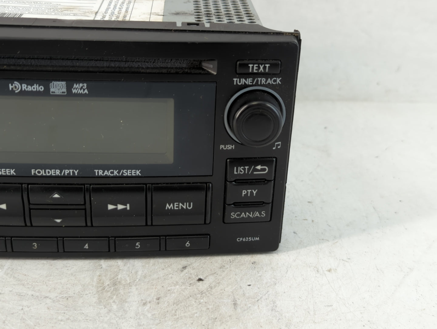 2014 Subaru Forester Radio AM FM Cd Player Receiver Replacement P/N:86201SG620 Fits OEM Used Auto Parts - Oemusedautoparts1.