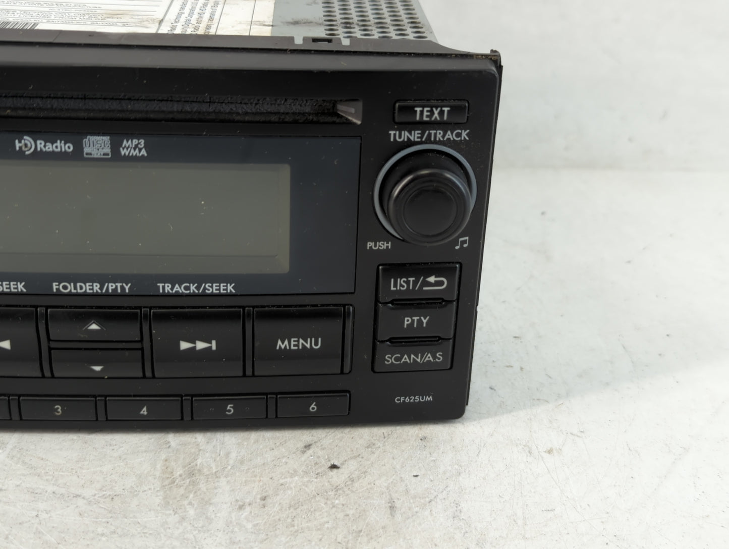 2014 Subaru Forester Radio AM FM Cd Player Receiver Replacement P/N:86201SG620 Fits OEM Used Auto Parts - Oemusedautoparts1.