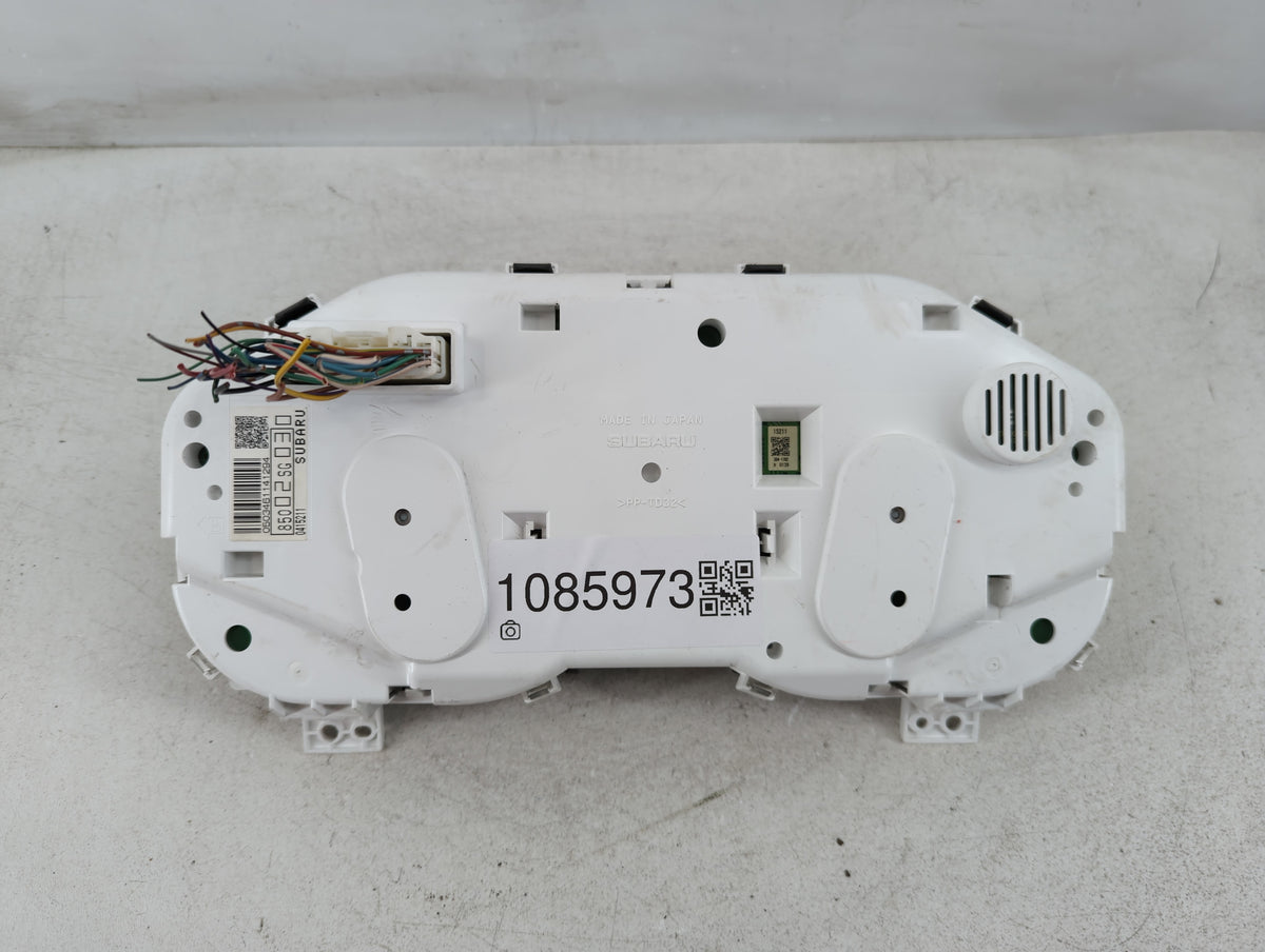 2014 Subaru Forester Instrument Cluster Speedometer Gauges P/N:85002SG030 Miles: Fits OEM Used Auto Parts - Oemusedautoparts