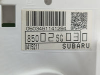 2014 Subaru Forester Instrument Cluster Speedometer Gauges P/N:85002SG030 Fits OEM Used Auto Parts - Oemusedautoparts1.com