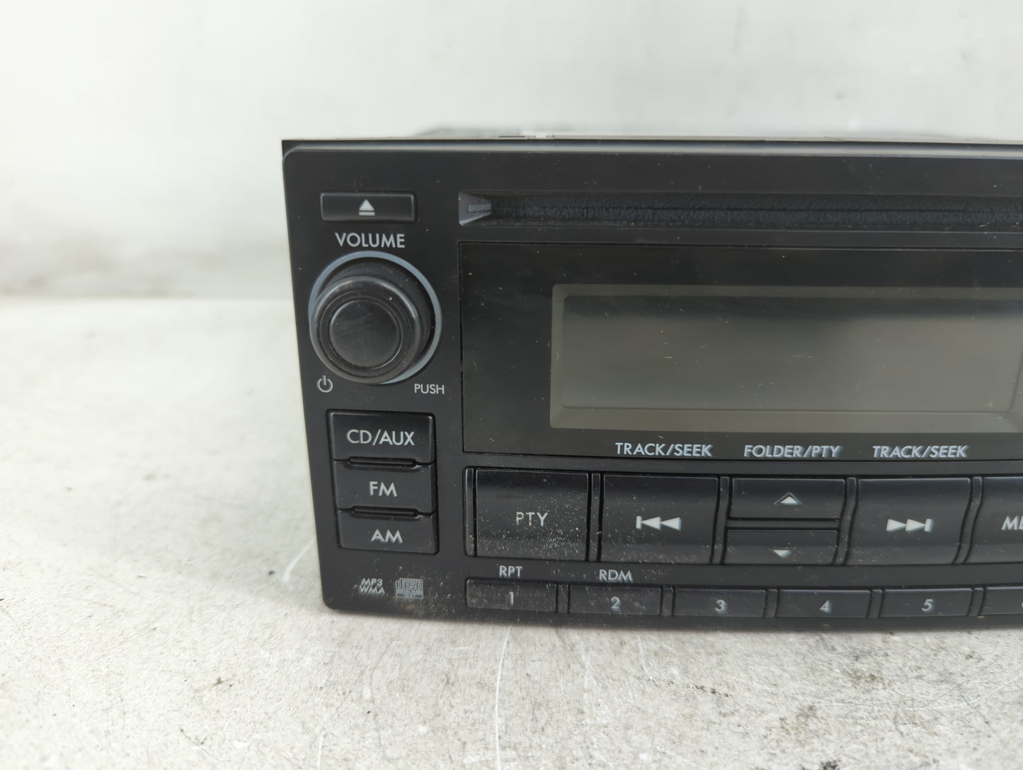 2014 Subaru Forester Radio AM FM Cd Player Receiver Replacement P/N:86201SG600 Fits OEM Used Auto Parts - Oemusedautoparts1.