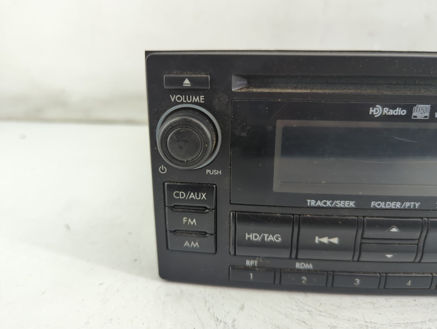 2014 Subaru Forester Radio AM FM Cd Player Receiver Replacement P/N:86201SG620 Fits OEM Used Auto Parts - Oemusedautoparts1.
