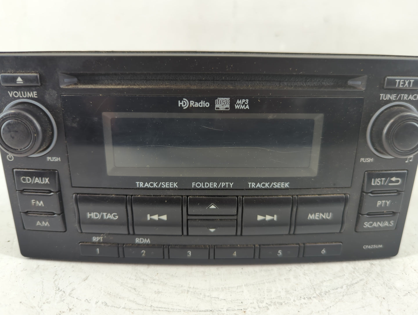 2014 Subaru Forester Radio AM FM Cd Player Receiver Replacement P/N:86201SG620 Fits OEM Used Auto Parts - Oemusedautoparts1.