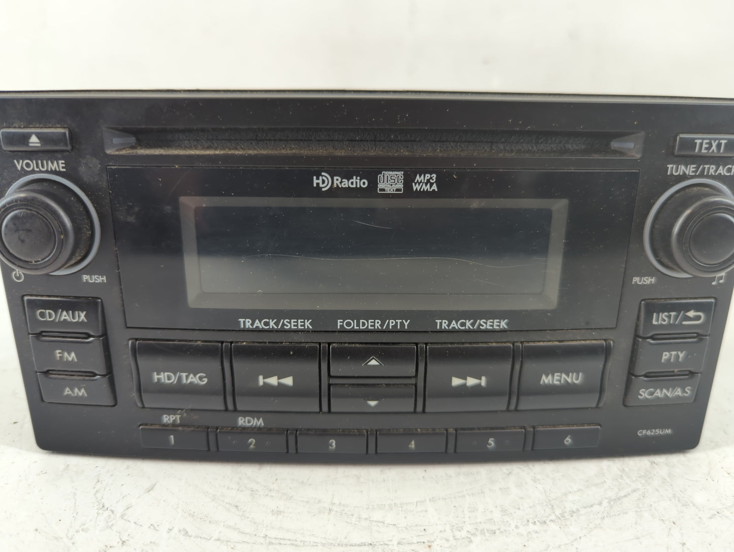 2014 Subaru Forester Radio AM FM Cd Player Receiver Replacement P/N:86201SG620 Fits OEM Used Auto Parts - Oemusedautoparts1.