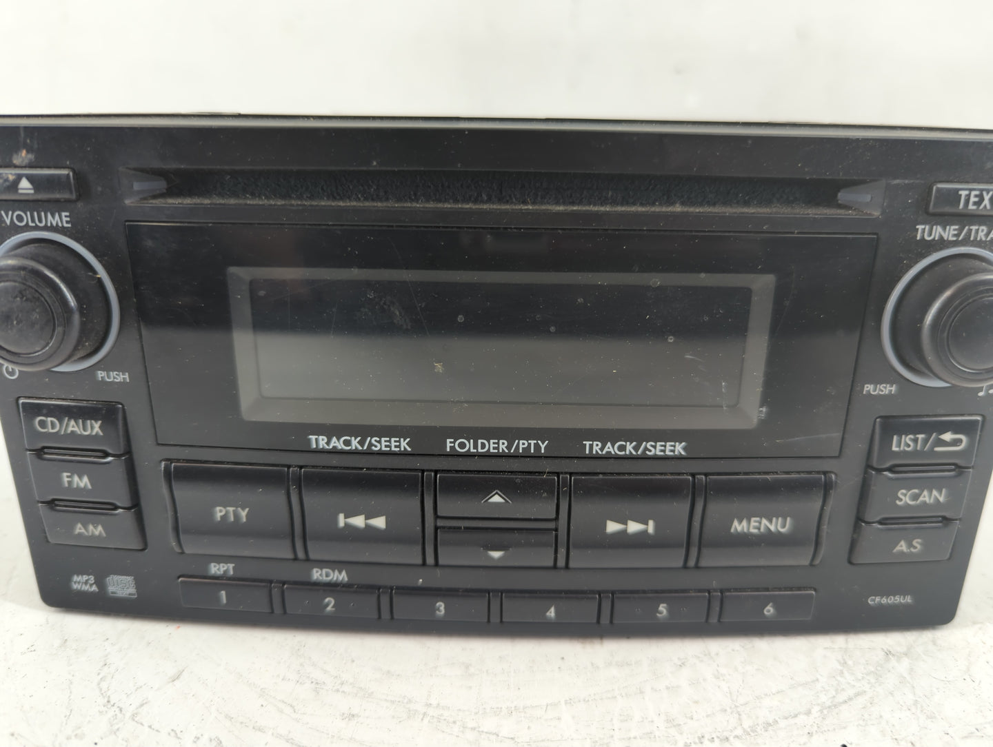 2014 Subaru Forester Radio AM FM Cd Player Receiver Replacement P/N:86201SG600 Fits OEM Used Auto Parts - Oemusedautoparts1.