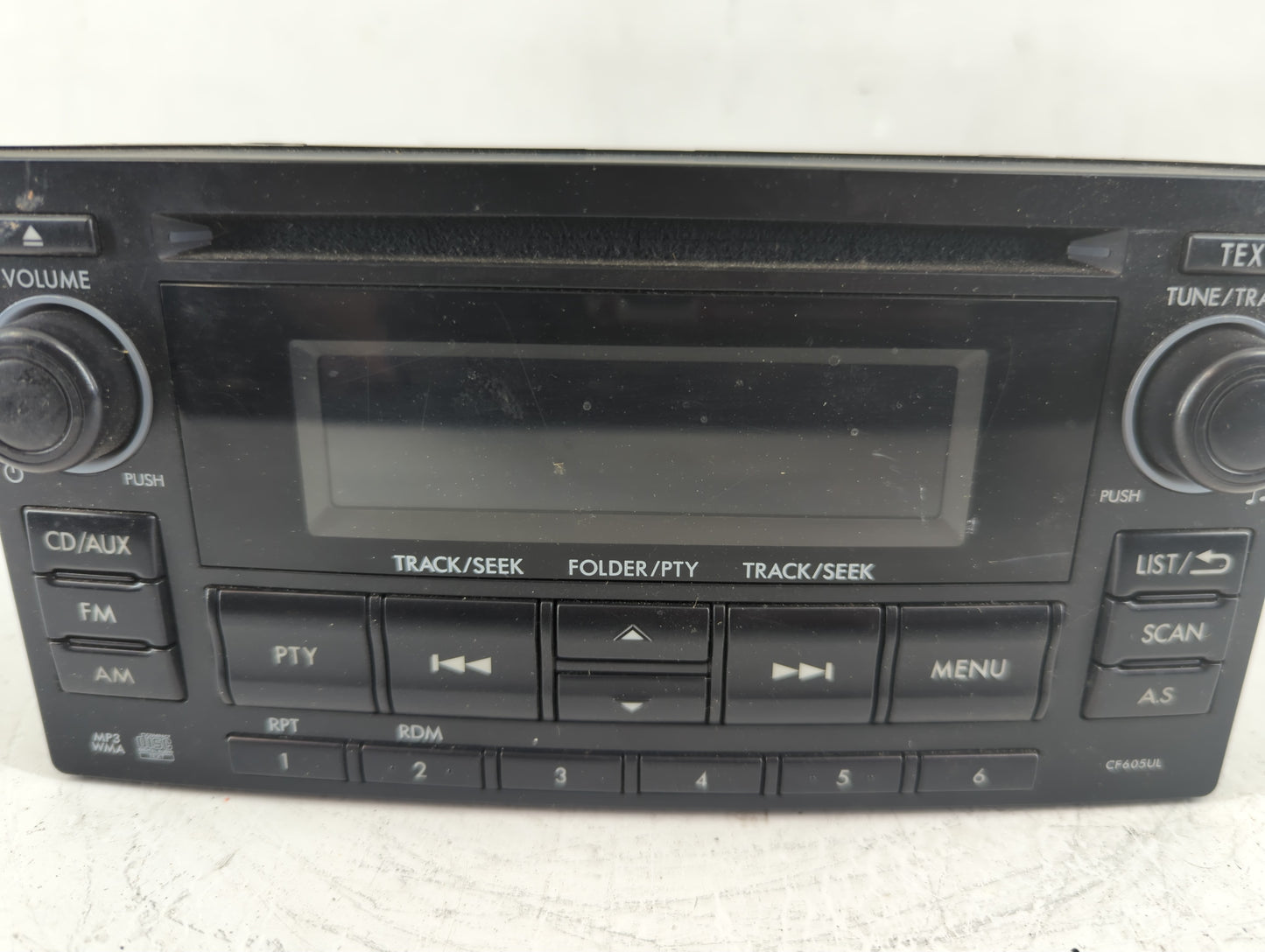 2014 Subaru Forester Radio AM FM Cd Player Receiver Replacement P/N:86201SG600 Fits OEM Used Auto Parts - Oemusedautoparts1.