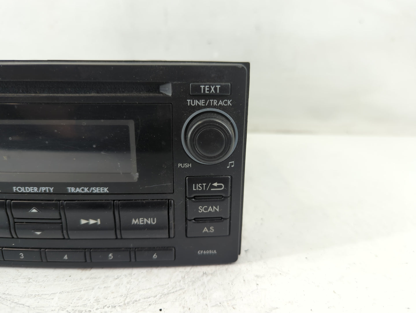 2014 Subaru Forester Radio AM FM Cd Player Receiver Replacement P/N:86201SG600 Fits OEM Used Auto Parts - Oemusedautoparts1.