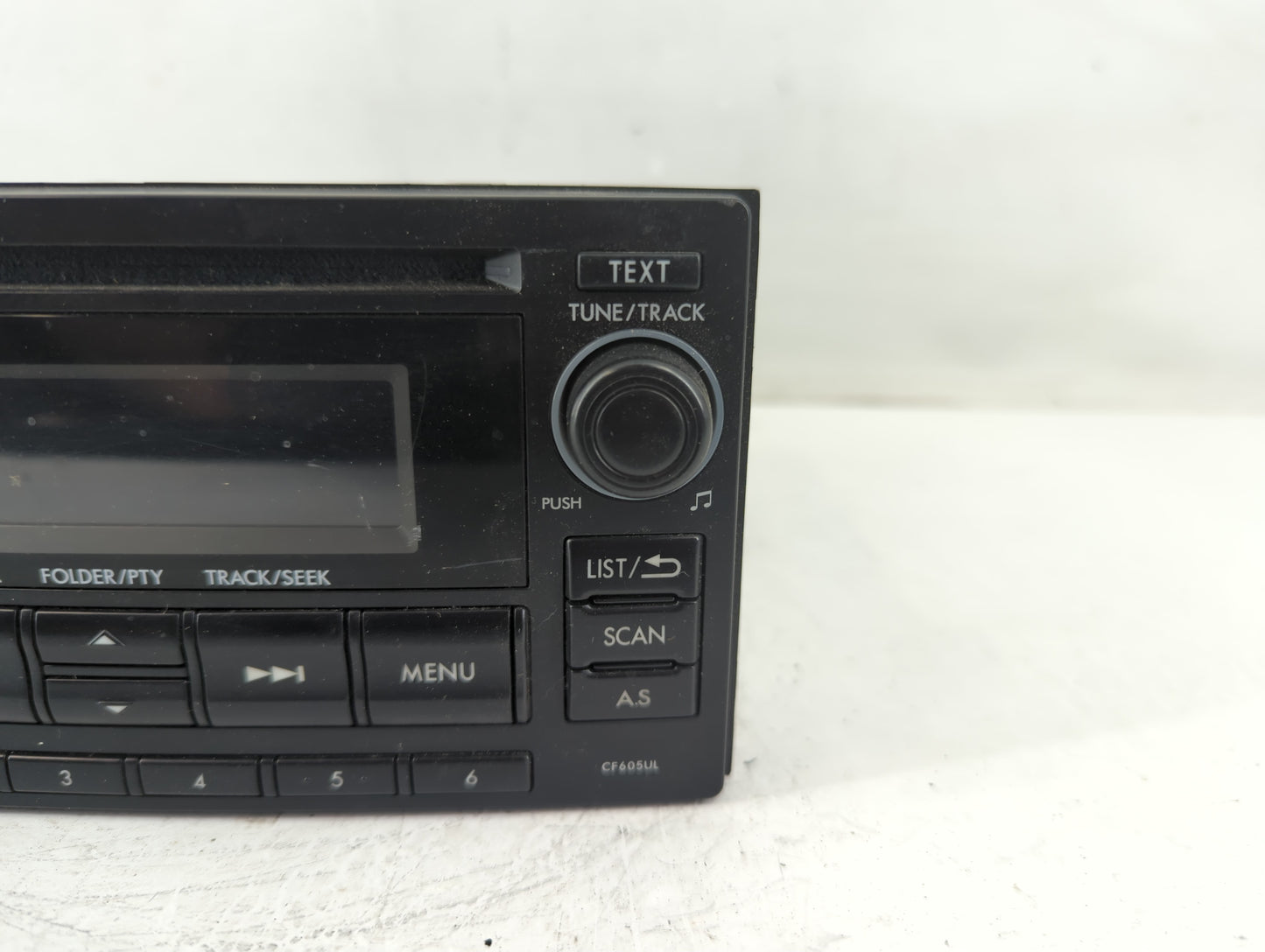 2014 Subaru Forester Radio AM FM Cd Player Receiver Replacement P/N:86201SG600 Fits OEM Used Auto Parts - Oemusedautoparts1.
