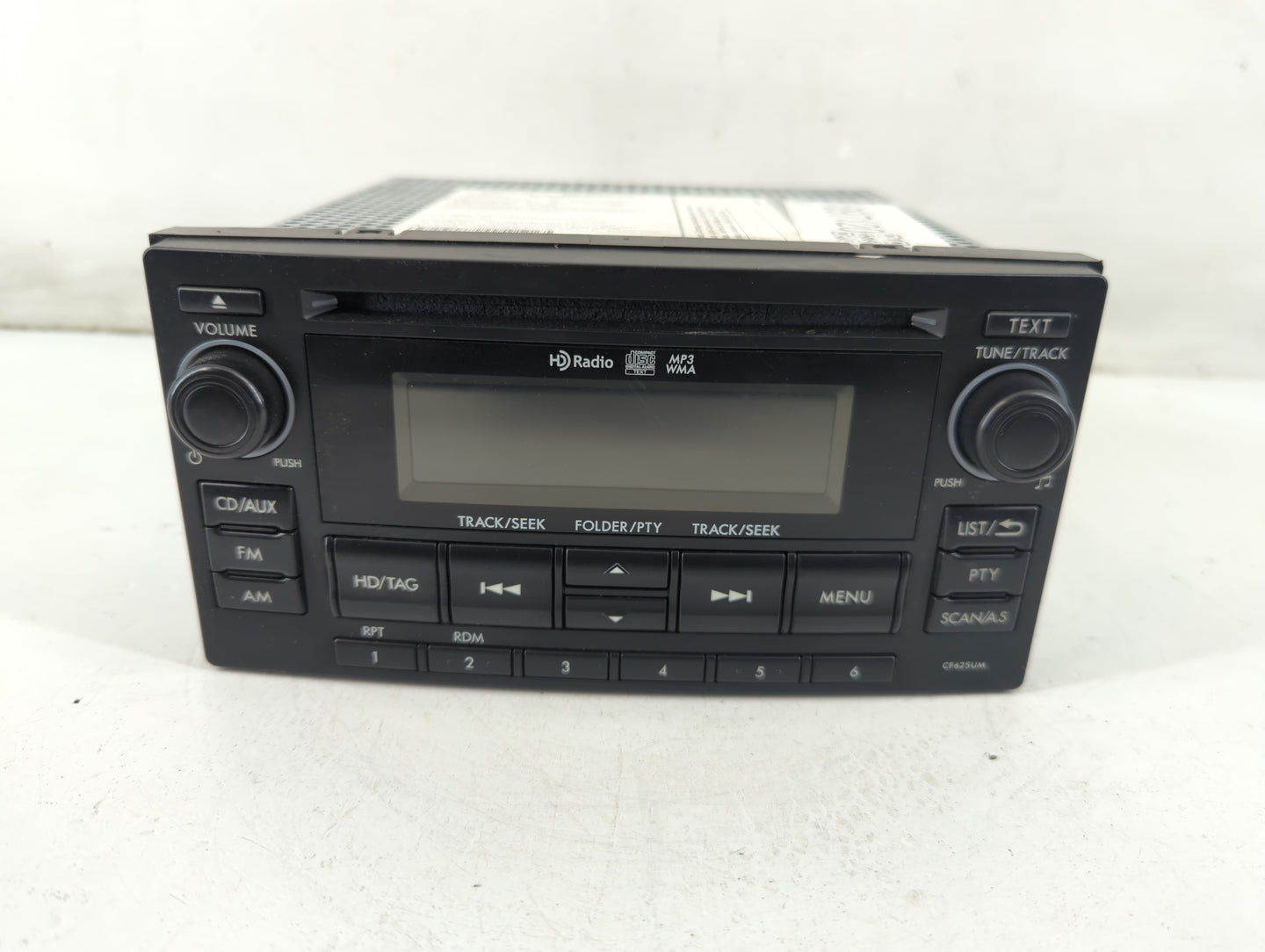 2014 Subaru Forester Radio AM FM Cd Player Receiver Replacement P/N:86201SG620 Fits OEM Used Auto Parts - Oemusedautoparts1.
