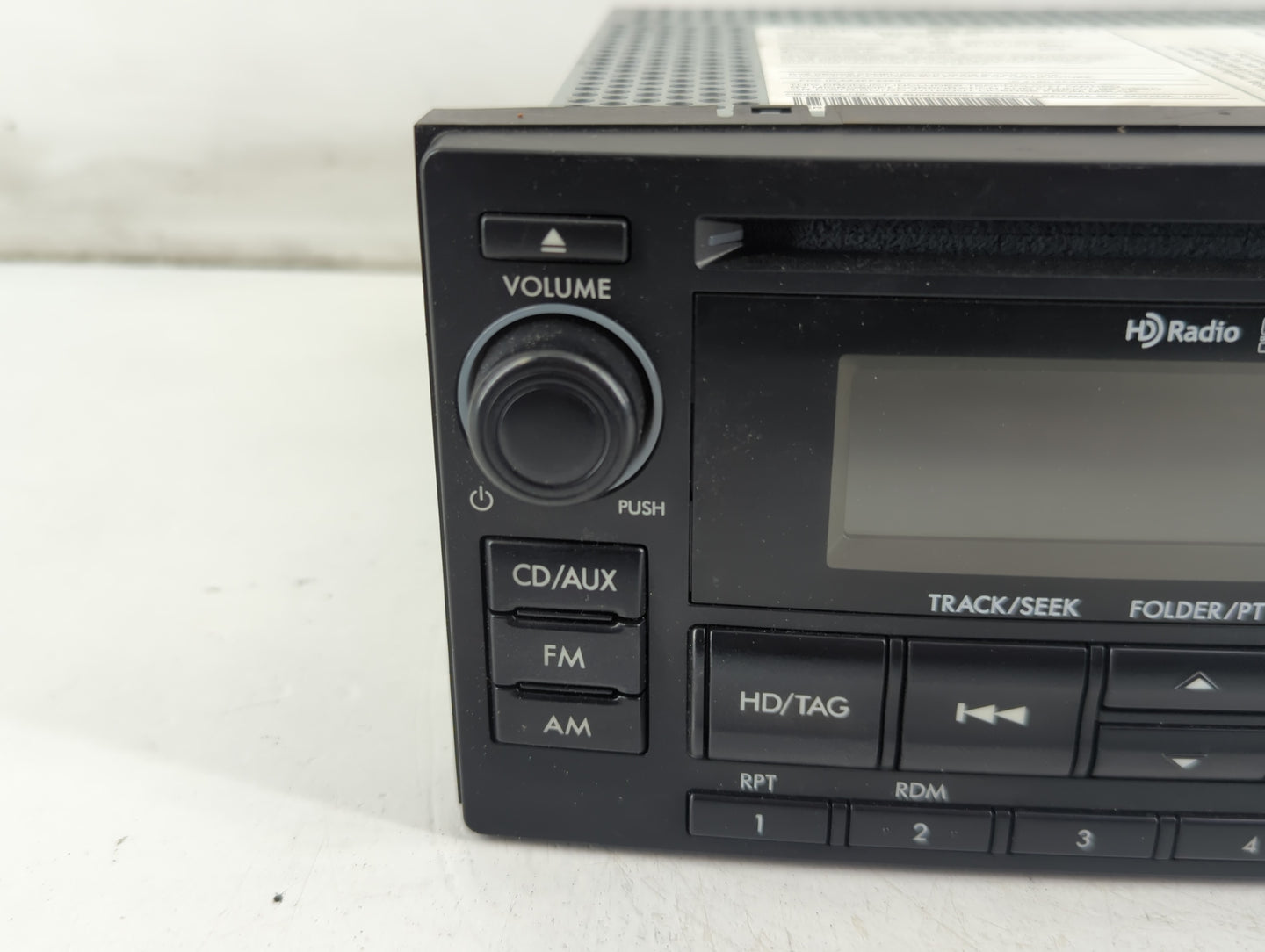 2014 Subaru Forester Radio AM FM Cd Player Receiver Replacement P/N:86201SG620 Fits OEM Used Auto Parts - Oemusedautoparts1.