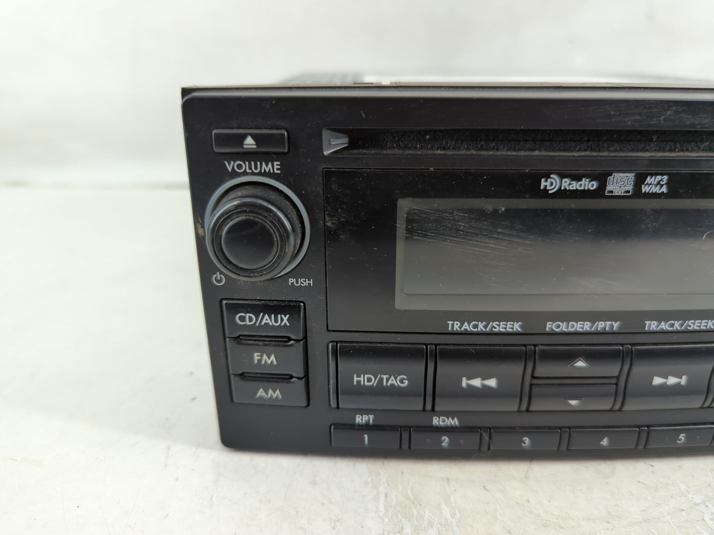 2014 Subaru Forester Radio AM FM Cd Player Receiver Replacement P/N:86201SG620 Fits OEM Used Auto Parts - Oemusedautoparts1.