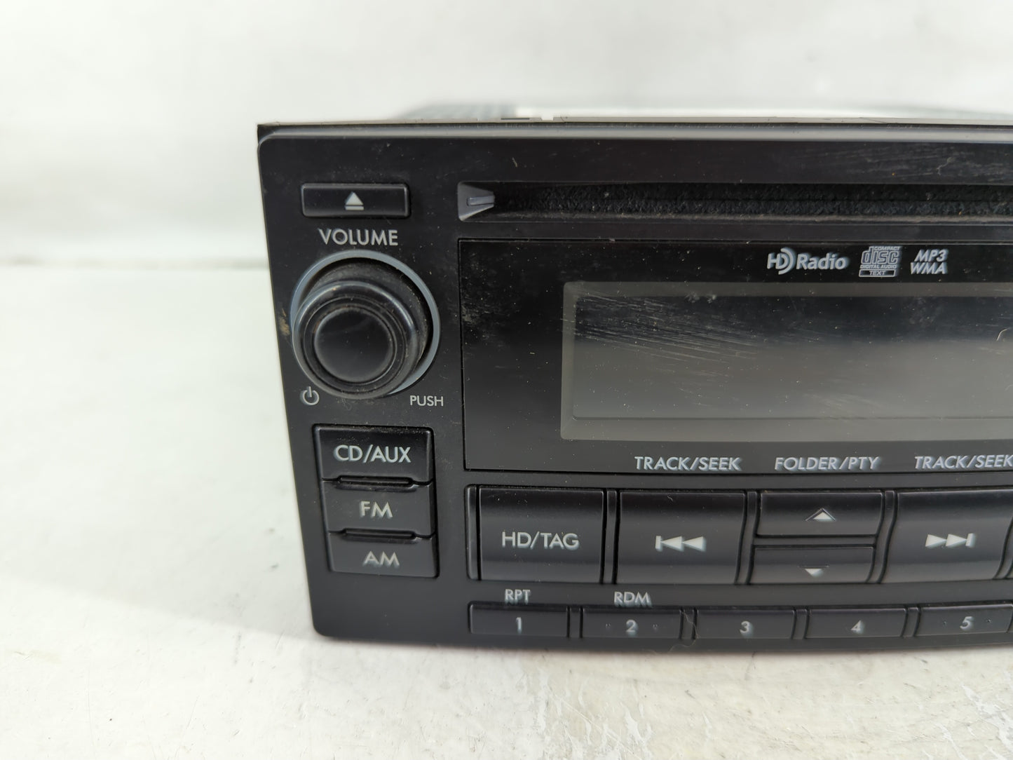 2014 Subaru Forester Radio AM FM Cd Player Receiver Replacement P/N:86201SG620 Fits OEM Used Auto Parts - Oemusedautoparts1.