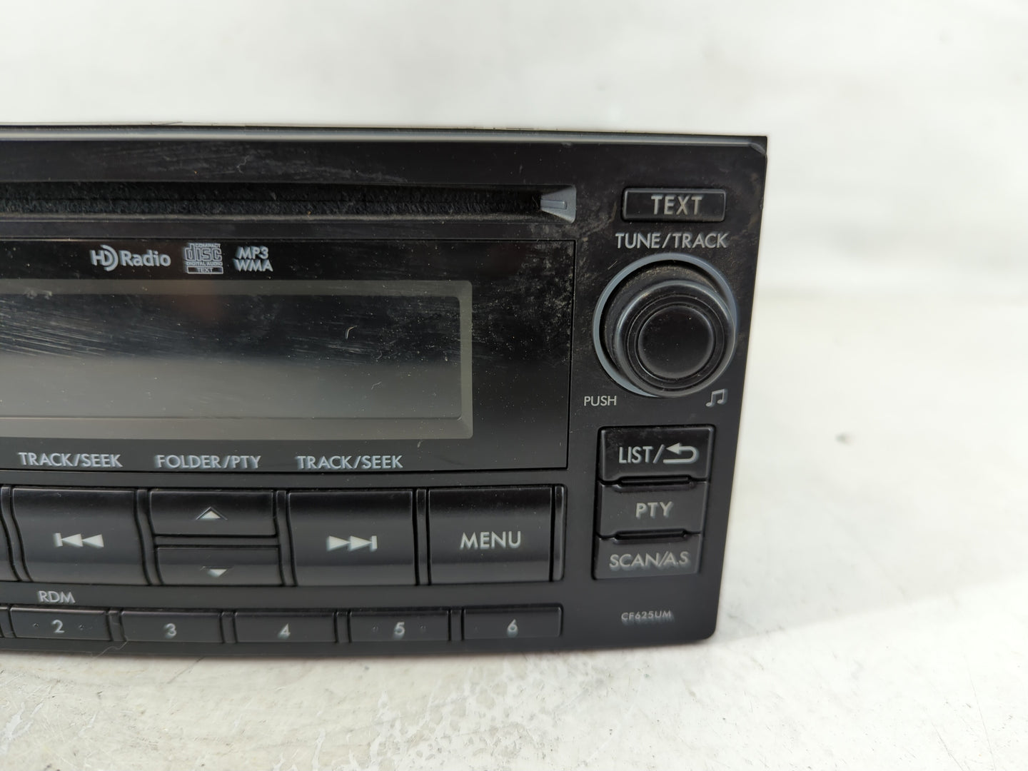 2014 Subaru Forester Radio AM FM Cd Player Receiver Replacement P/N:86201SG620 Fits OEM Used Auto Parts - Oemusedautoparts1.