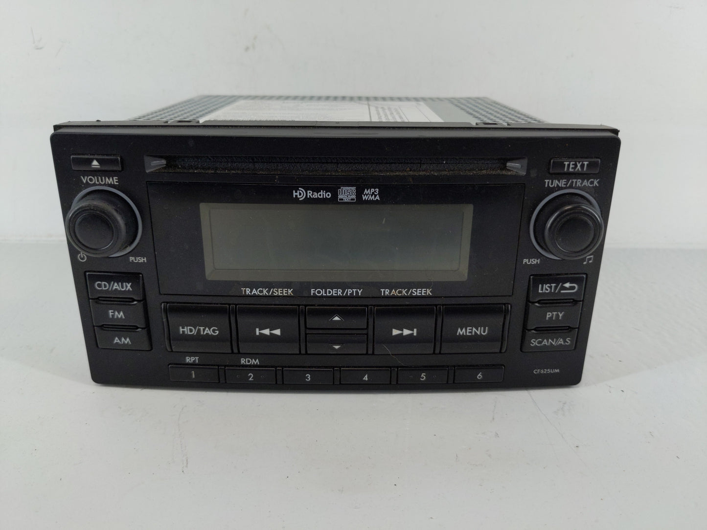 2014 Subaru Forester Radio AM FM Cd Player Receiver Replacement P/N:86201SG620 Fits OEM Used Auto Parts - Oemusedautoparts1.