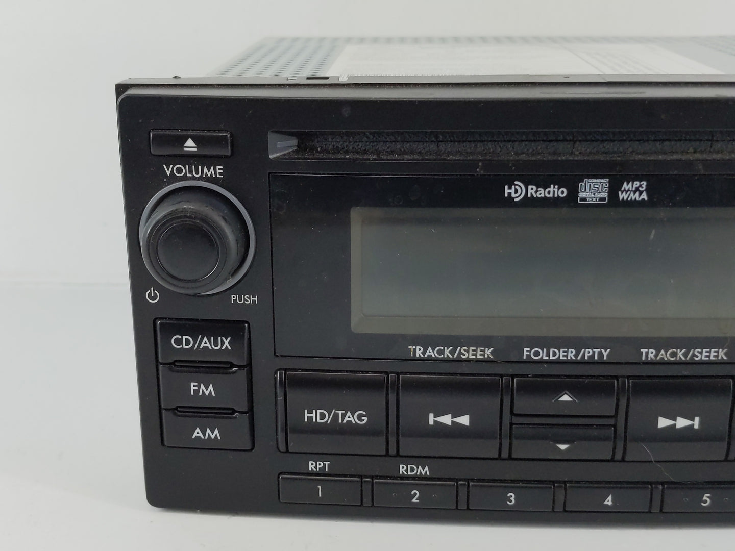 2014 Subaru Forester Radio AM FM Cd Player Receiver Replacement P/N:86201SG620 Fits OEM Used Auto Parts - Oemusedautoparts1.