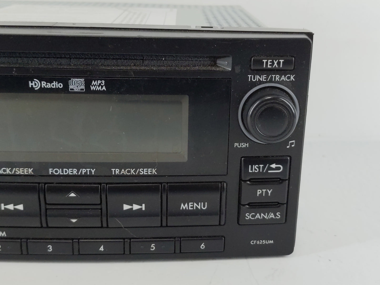 2014 Subaru Forester Radio AM FM Cd Player Receiver Replacement P/N:86201SG620 Fits OEM Used Auto Parts - Oemusedautoparts1.