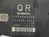 2014 Subaru Forester PCM Engine Control Computer ECU ECM PCU OEM P/N:22765AE220 112700-2072 Fits OEM Used Auto Parts - Oemus