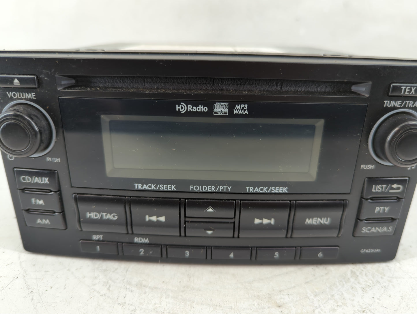 2014 Subaru Forester Radio AM FM Cd Player Receiver Replacement P/N:86201SG620 Fits OEM Used Auto Parts - Oemusedautoparts1.