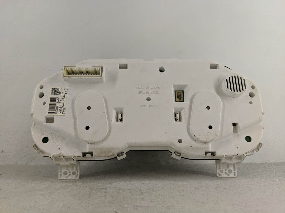 2014 Subaru Forester Instrument Cluster Speedometer Gauges P/N:85002SG030 Miles: Fits OEM Used Auto Parts - Oemusedautoparts