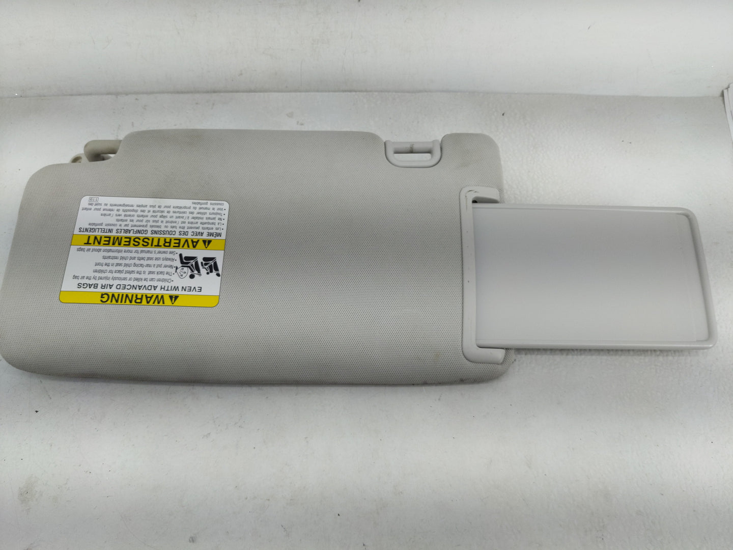 2014-2016 Subaru Forester Sun Visor Shade Replacement Passenger Right Mirror Fits Fits 2014 2015 2016 OEM Used Auto Parts - 