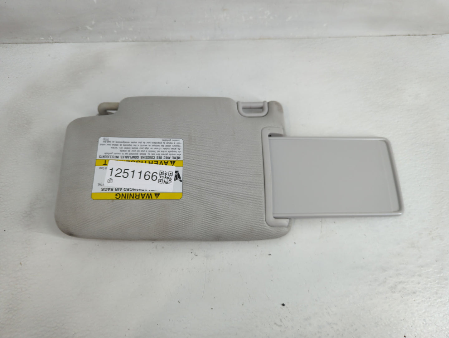 2014-2016 Subaru Forester Sun Visor Shade Replacement Passenger Right Mirror Fits Fits 2014 2015 2016 OEM Used Auto Parts - 