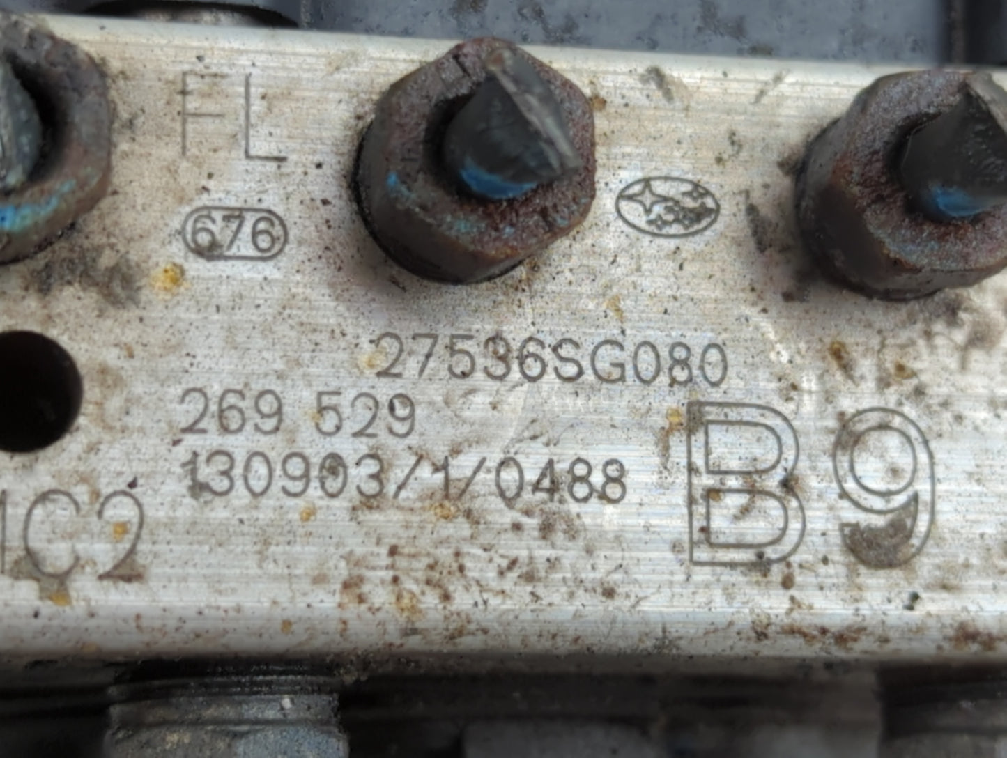 2014-2015 Subaru Forester ABS Pump Control Module Replacement P/N:27536SG080 Fits Fits 2014 2015 OEM Used Auto Parts - Oemus