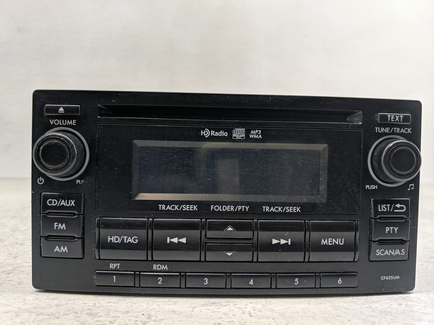 2014 Subaru Forester Radio AM FM Cd Player Receiver Replacement P/N:86201SG620 Fits OEM Used Auto Parts - Oemusedautoparts1.
