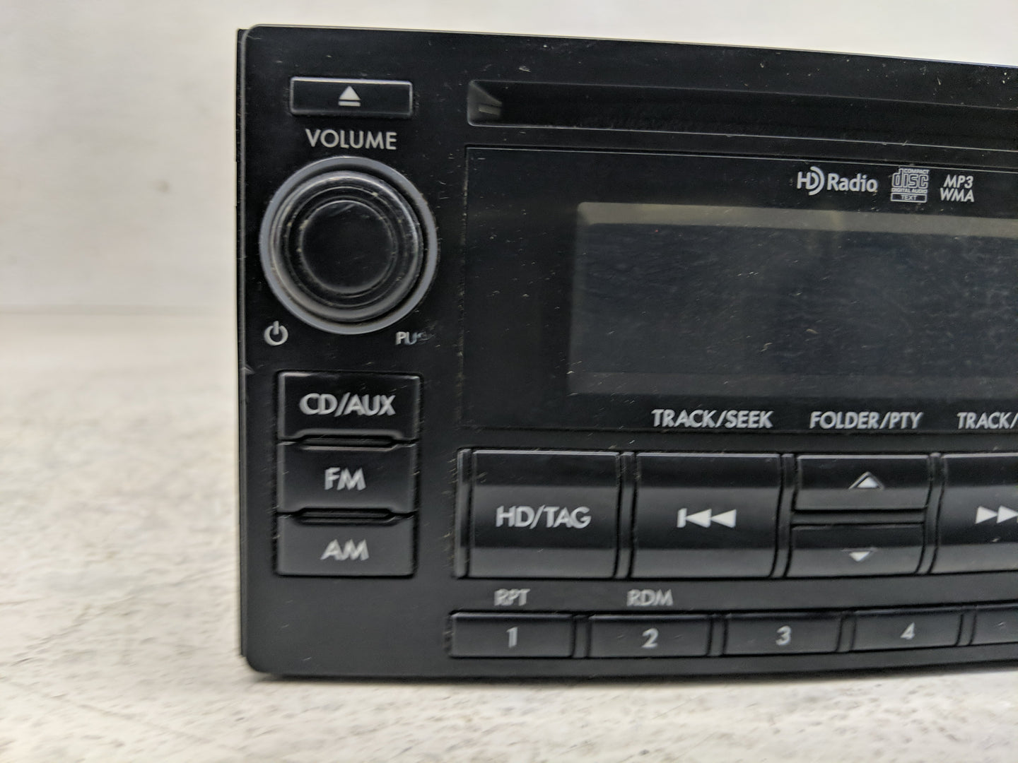 2014 Subaru Forester Radio AM FM Cd Player Receiver Replacement P/N:86201SG620 Fits OEM Used Auto Parts - Oemusedautoparts1.