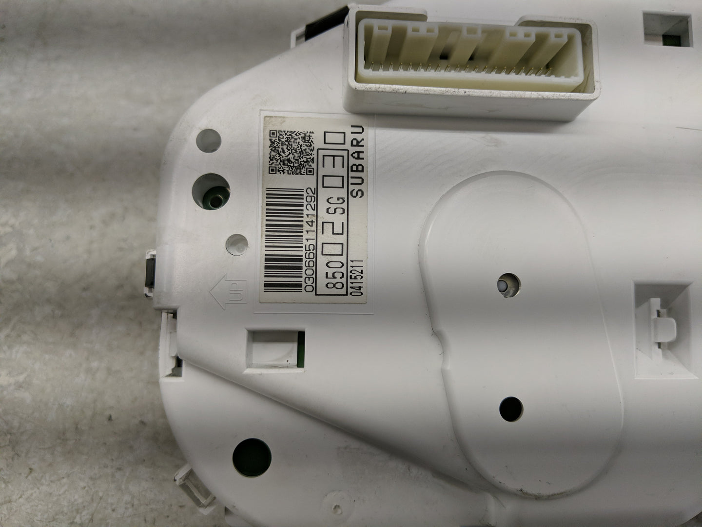 2014 Subaru Forester Instrument Cluster Speedometer Gauges P/N:85002SG030 Fits OEM Used Auto Parts - Oemusedautoparts1.com