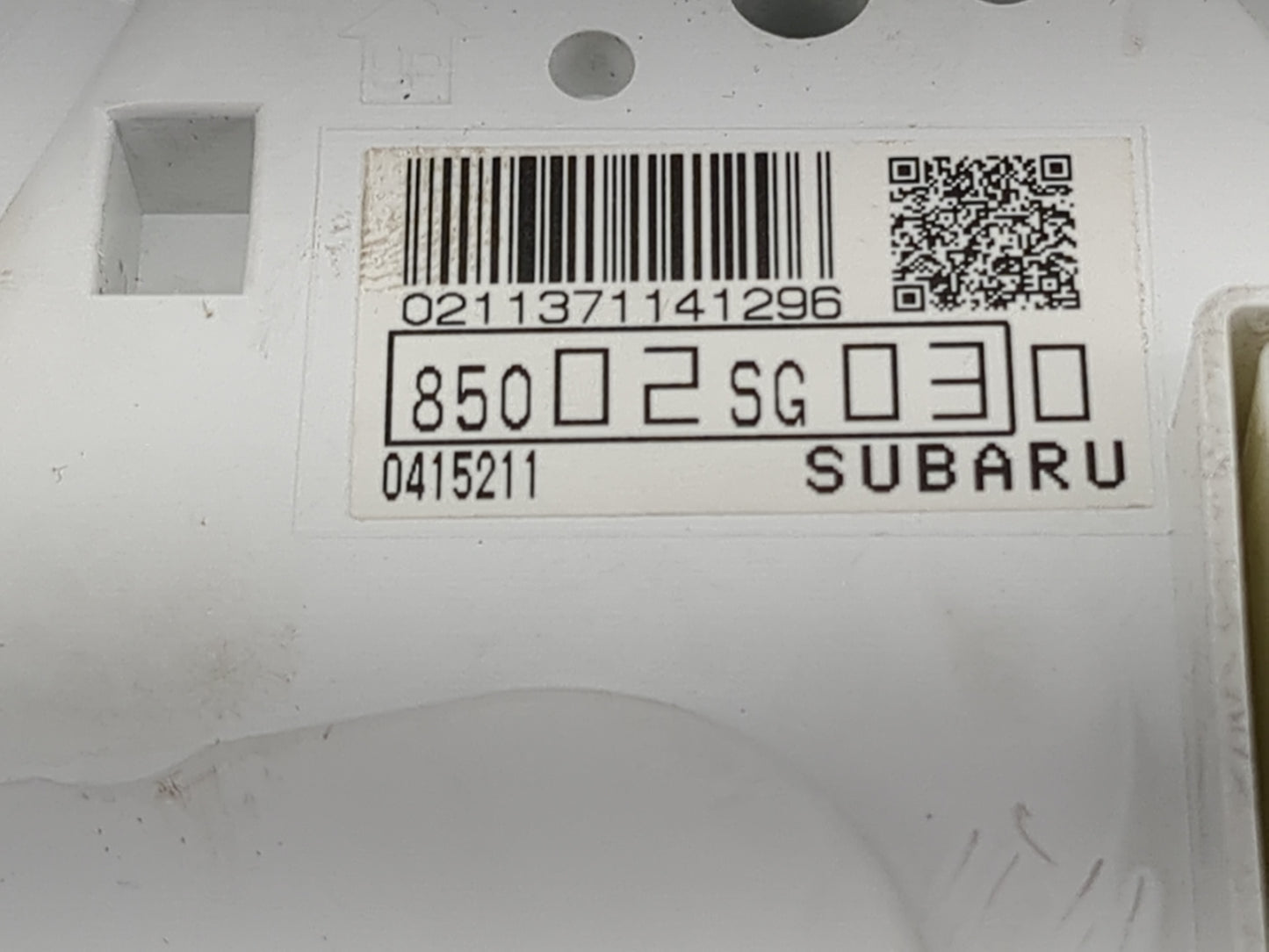 2014 Subaru Forester Instrument Cluster Speedometer Gauges P/N:85002SG030 Fits OEM Used Auto Parts - Oemusedautoparts1.com