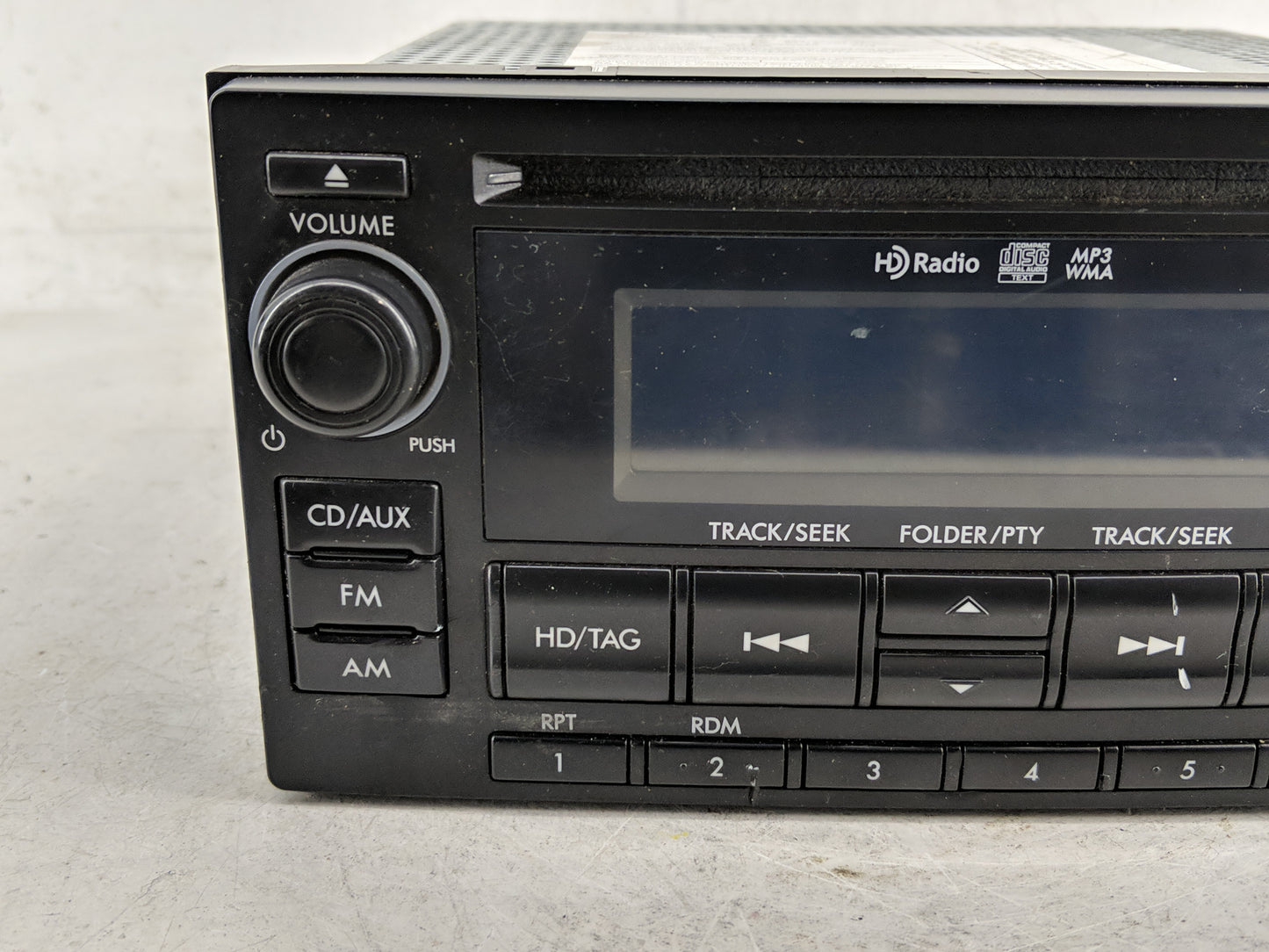 2014 Subaru Forester Radio AM FM Cd Player Receiver Replacement P/N:86201SG620 Fits OEM Used Auto Parts - Oemusedautoparts1.