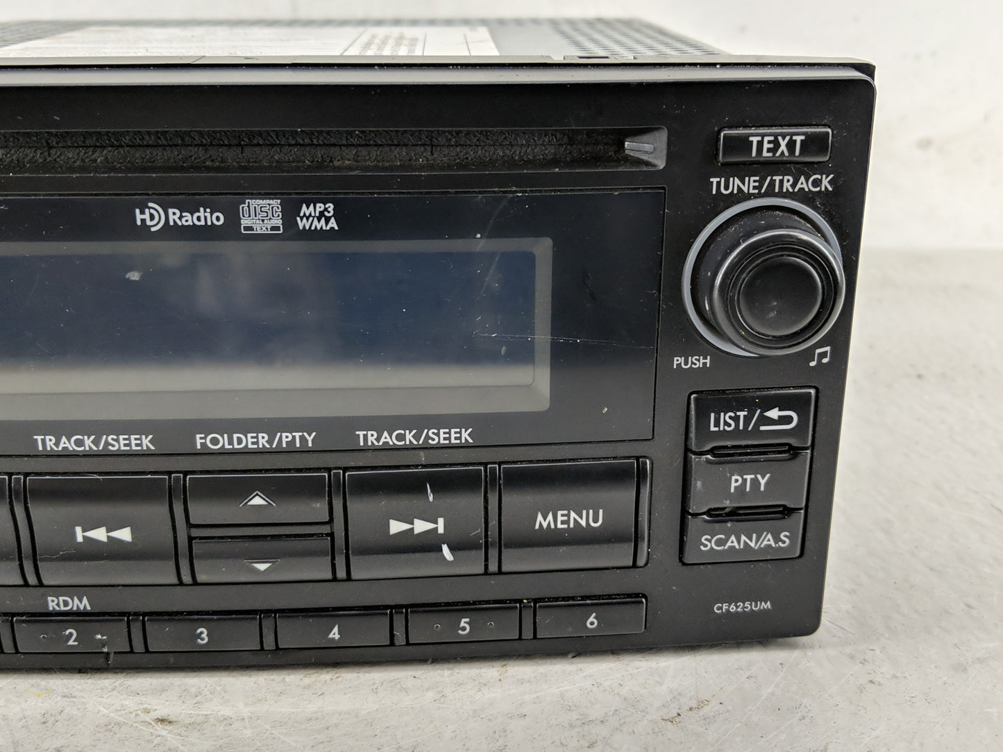 2014 Subaru Forester Radio AM FM Cd Player Receiver Replacement P/N:86201SG620 Fits OEM Used Auto Parts - Oemusedautoparts1.
