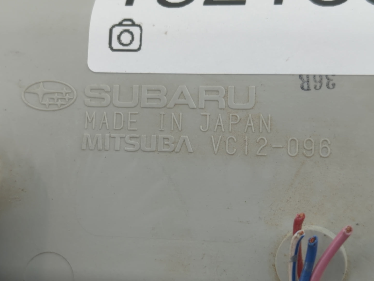 2010-2015 Subaru Forester Overhead Roof Console 1321865 - Oemusedautoparts1.com
