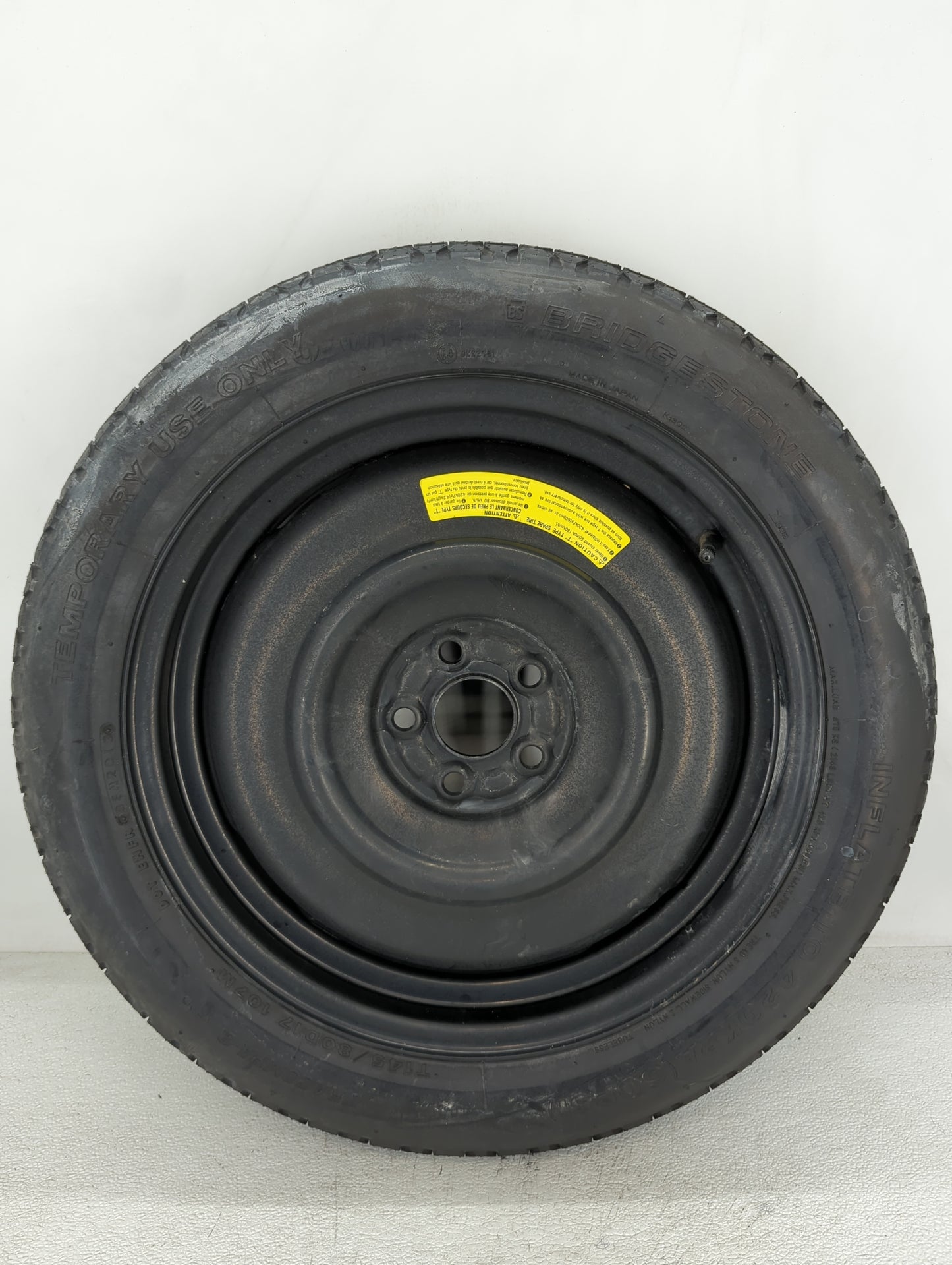 2014-2018 Subaru Forester Spare Donut Tire Wheel Rim Oem - Oemusedautoparts1.com