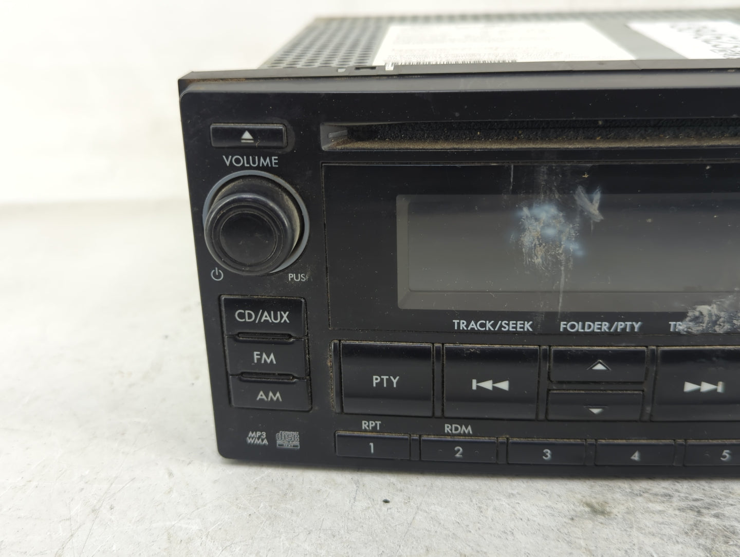 2014 Subaru Forester Radio AM FM Cd Player Receiver Replacement P/N:86201SG600 Fits OEM Used Auto Parts - Oemusedautoparts1.