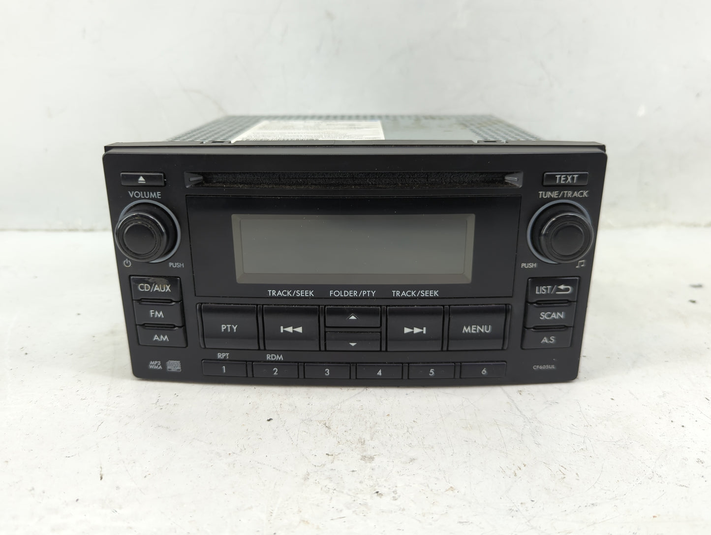 2014 Subaru Forester Radio AM FM Cd Player Receiver Replacement P/N:86201SG600 Fits OEM Used Auto Parts - Oemusedautoparts1.