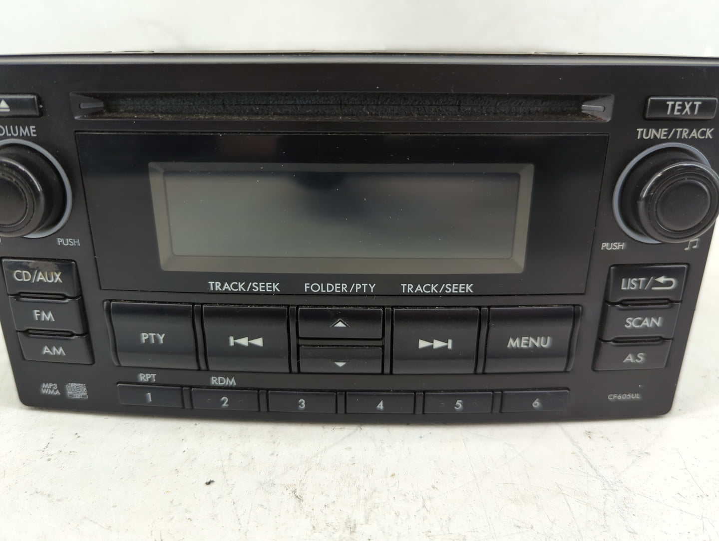 2014 Subaru Forester Radio AM FM Cd Player Receiver Replacement P/N:86201SG600 Fits OEM Used Auto Parts - Oemusedautoparts1.