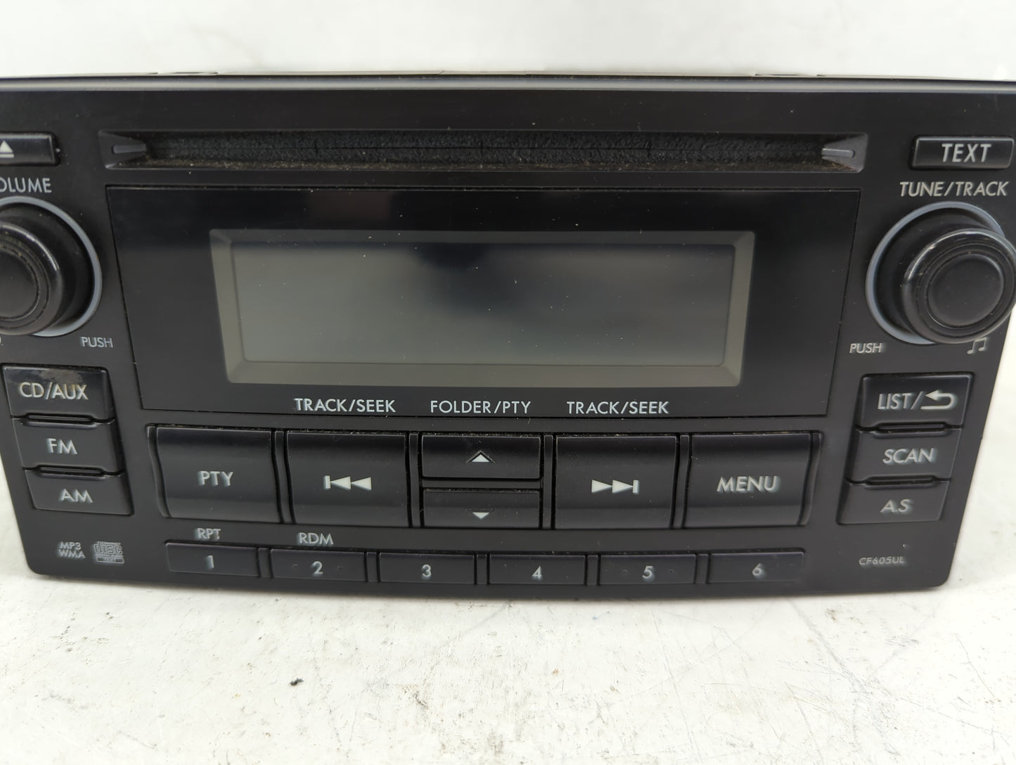 2014 Subaru Forester Radio AM FM Cd Player Receiver Replacement P/N:86201SG600 Fits OEM Used Auto Parts - Oemusedautoparts1.
