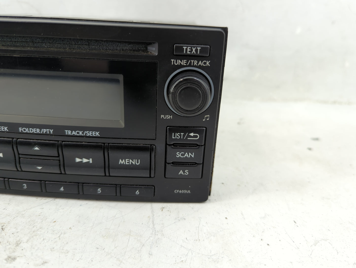 2014 Subaru Forester Radio AM FM Cd Player Receiver Replacement P/N:86201SG600 Fits OEM Used Auto Parts - Oemusedautoparts1.