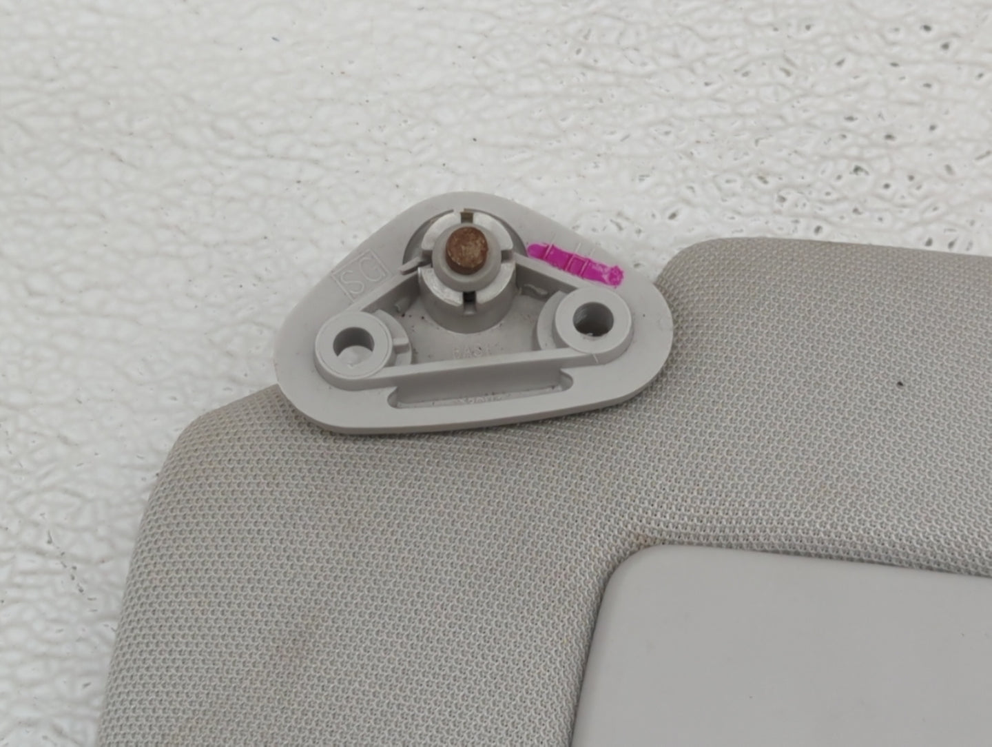 2014-2016 Subaru Forester Sun Visor Shade Replacement Passenger Right Mirror Fits Fits 2014 2015 2016 OEM Used Auto Parts - 