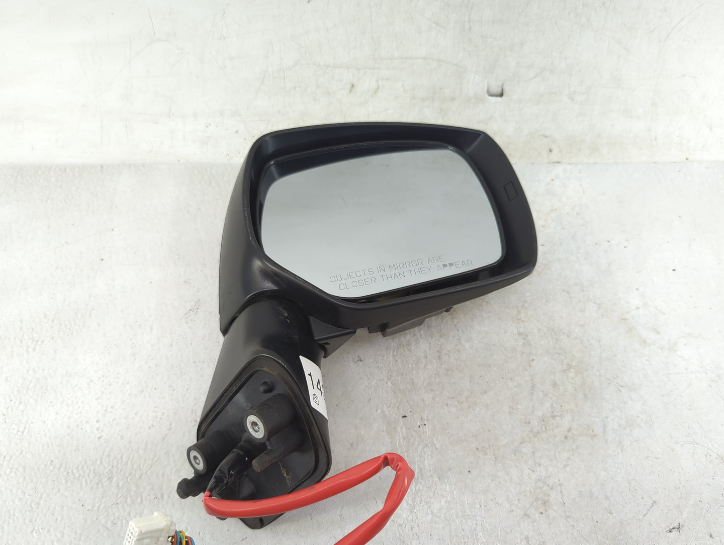 2014 Subaru Forester Passenger Right Side View Power Door Mirror Black 1424414 - Oemusedautoparts1.com